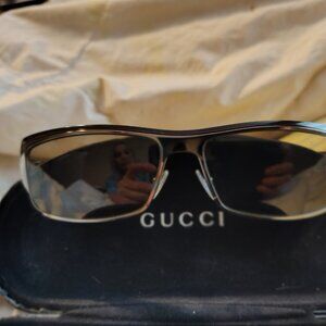 Authentic Gucci Sunglasses - Bronze Tint Color